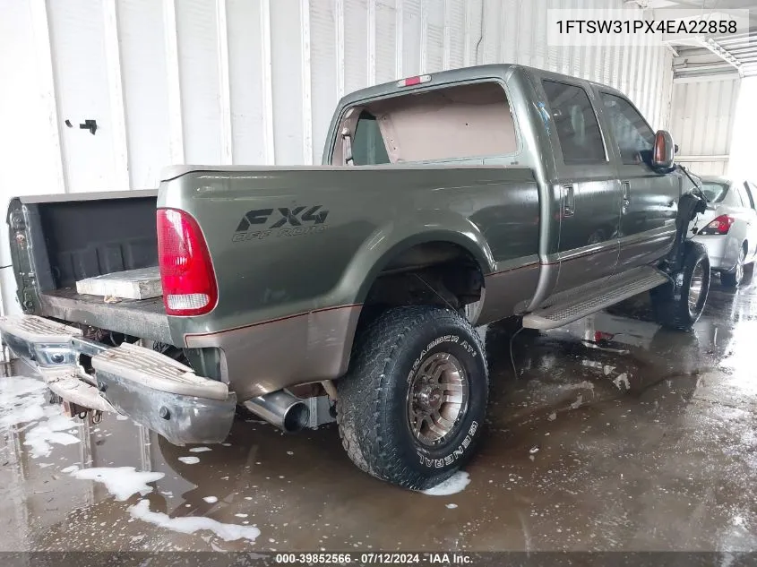 1FTSW31PX4EA22858 2004 Ford F-350