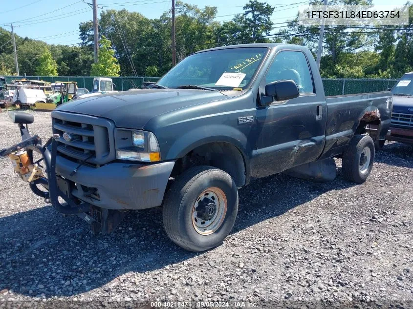 2004 Ford F-350 Xl/Xlt VIN: 1FTSF31L84ED63754 Lot: 40218471