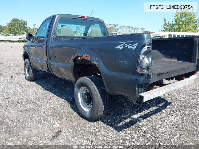 1FTSF31L84ED63754 2004 Ford F-350 Xl/Xlt