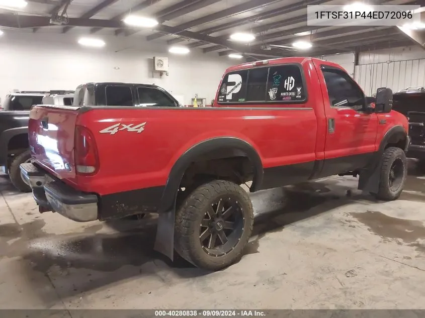 1FTSF31P44ED72096 2004 Ford F-350 Xl/Xlt