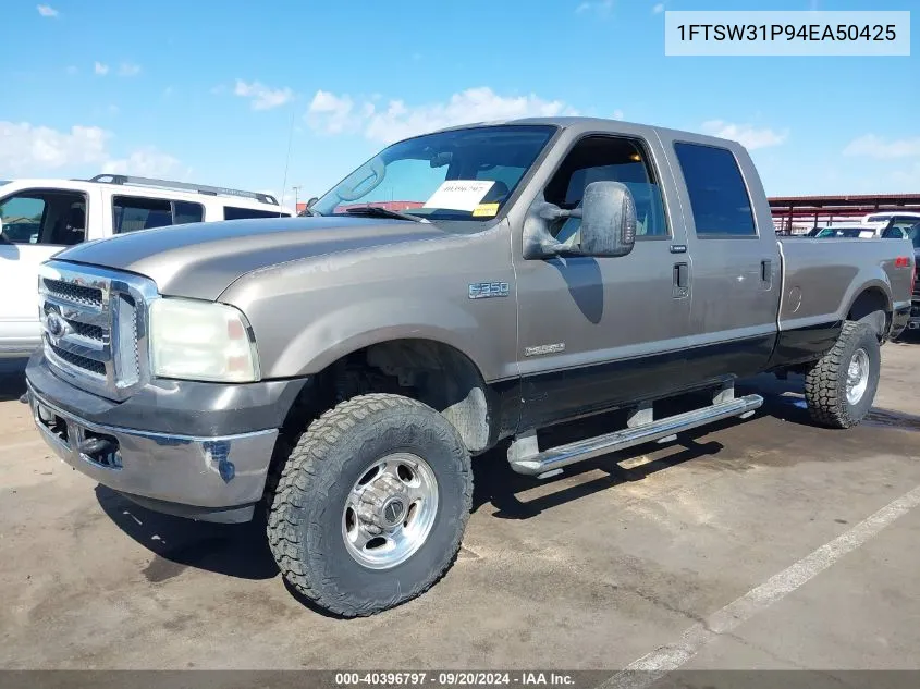 2004 Ford F-350 Lariat/Xl/Xlt VIN: 1FTSW31P94EA50425 Lot: 40396797