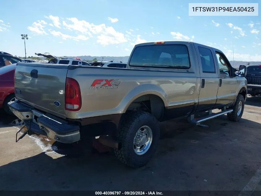 1FTSW31P94EA50425 2004 Ford F-350 Lariat/Xl/Xlt