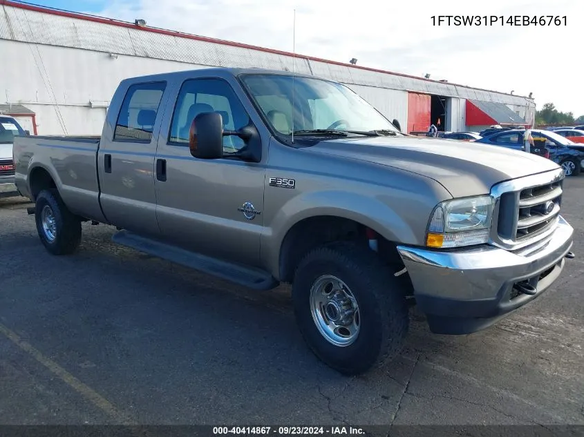 2004 Ford F-350 VIN: 1FTSW31P14EB46761 Lot: 40414867