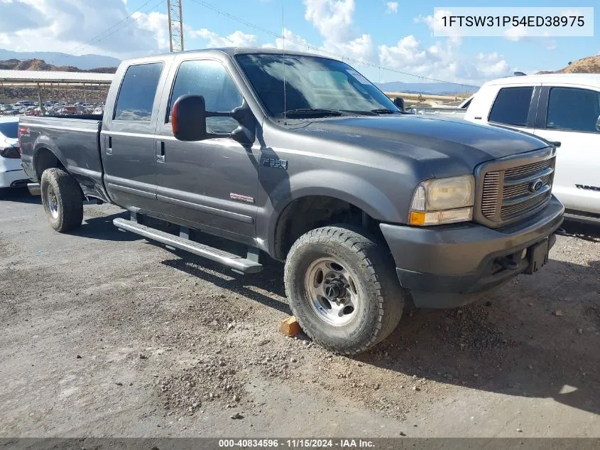 2004 Ford F-350 King Ranch/Lariat/Xl/Xlt VIN: 1FTSW31P54ED38975 Lot: 40834596