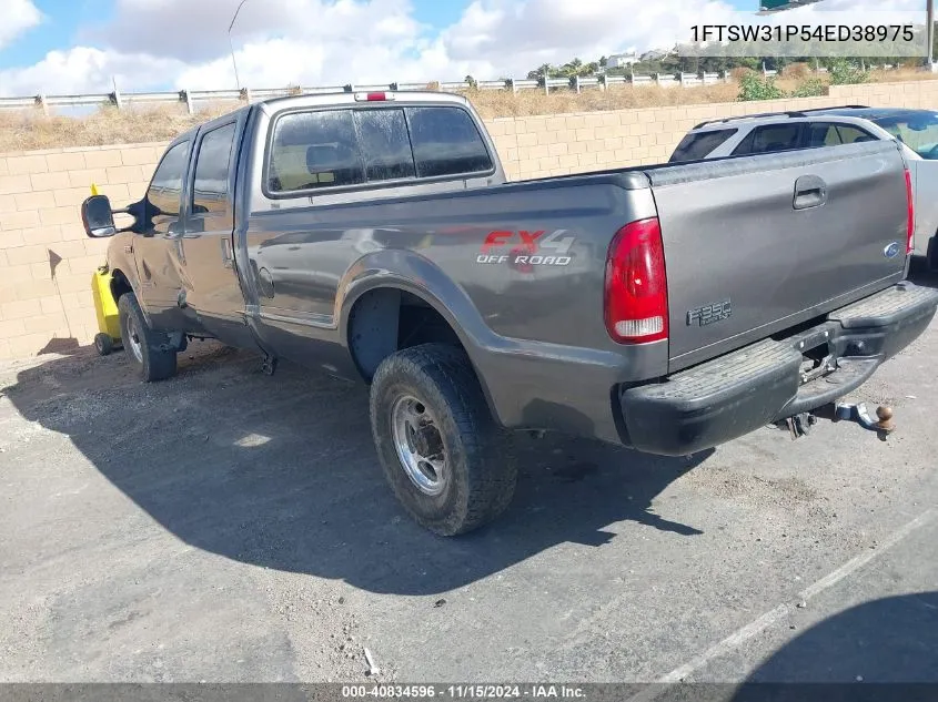 2004 Ford F-350 King Ranch/Lariat/Xl/Xlt VIN: 1FTSW31P54ED38975 Lot: 40834596