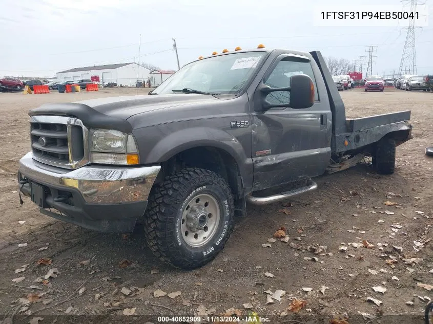 2004 Ford F-350 Xl/Xlt VIN: 1FTSF31P94EB50041 Lot: 40852909