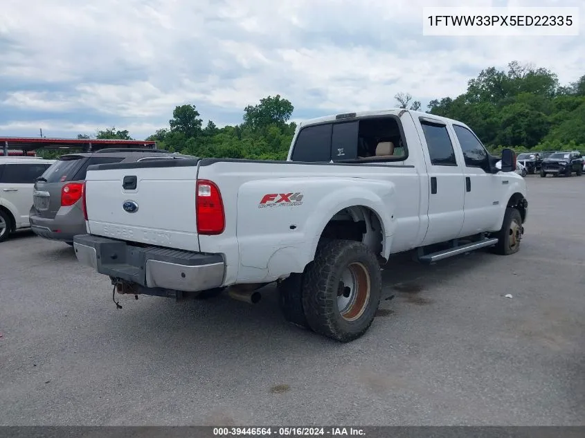 2005 Ford F-350 Lariat/Xl/Xlt VIN: 1FTWW33PX5ED22335 Lot: 39446564