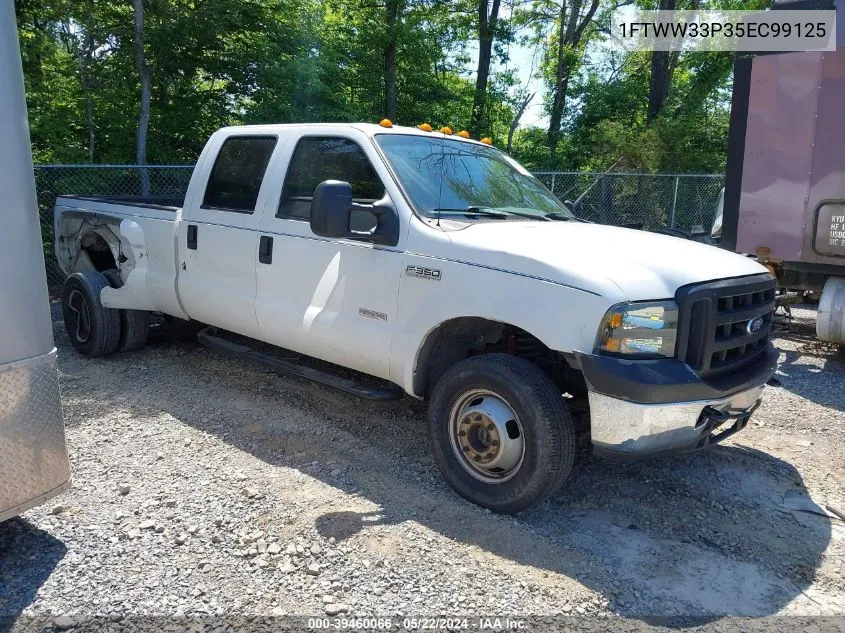 2005 Ford F-350 Lariat/Xl/Xlt VIN: 1FTWW33P35EC99125 Lot: 39460066