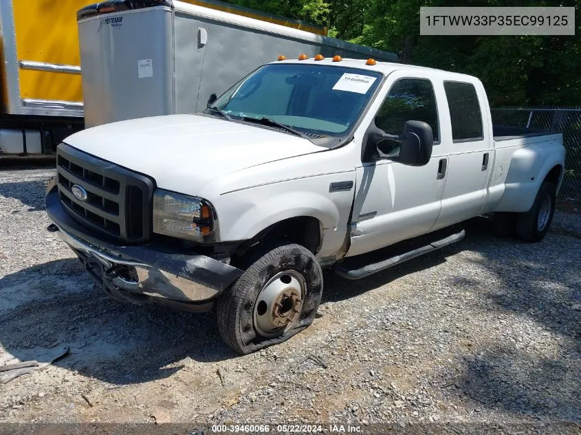 2005 Ford F-350 Lariat/Xl/Xlt VIN: 1FTWW33P35EC99125 Lot: 39460066