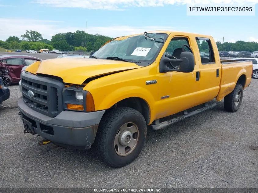 2005 Ford F-350 Lariat/Xl/Xlt VIN: 1FTWW31P35EC26095 Lot: 39664792