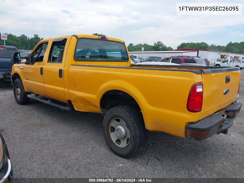 2005 Ford F-350 Lariat/Xl/Xlt VIN: 1FTWW31P35EC26095 Lot: 39664792