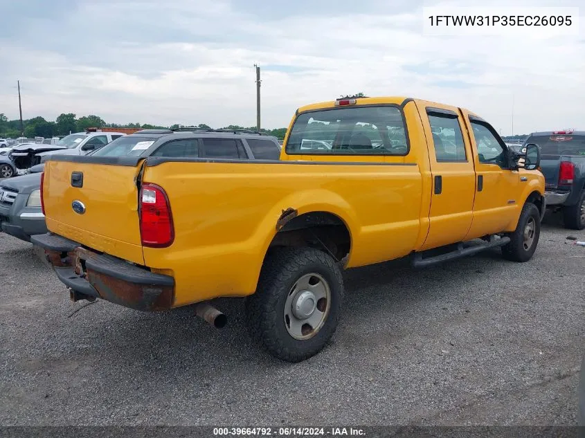 2005 Ford F-350 Lariat/Xl/Xlt VIN: 1FTWW31P35EC26095 Lot: 39664792