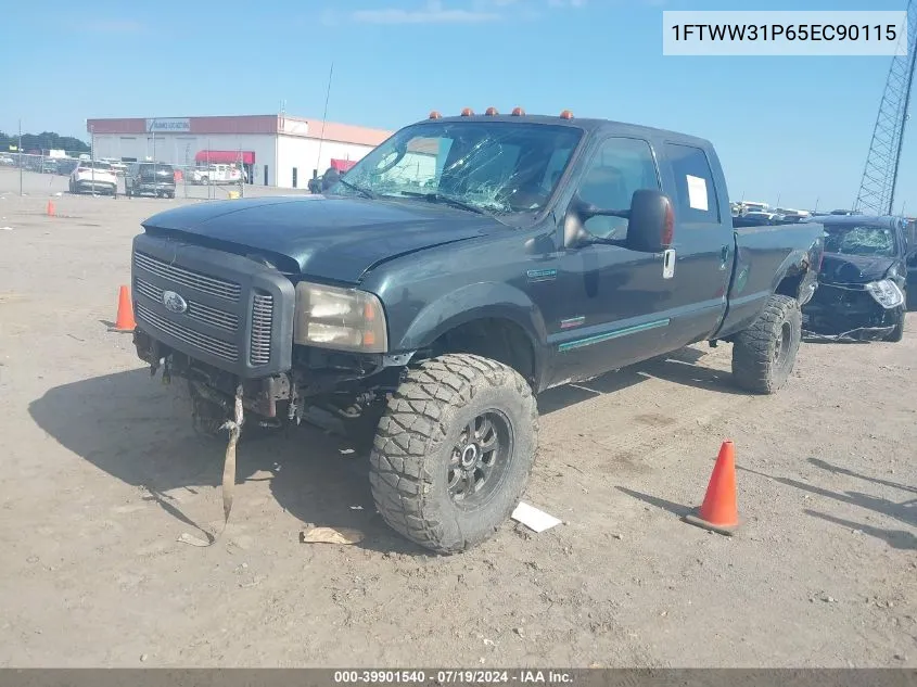 2005 Ford F-350 Lariat/Xl/Xlt VIN: 1FTWW31P65EC90115 Lot: 39901540