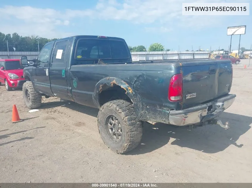 1FTWW31P65EC90115 2005 Ford F-350 Lariat/Xl/Xlt