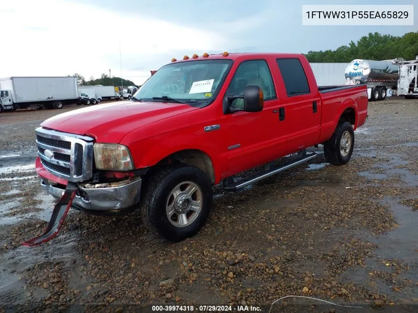 2005 Ford F-350 Lariat/Xl/Xlt VIN: 1FTWW31P55EA65829 Lot: 39974318