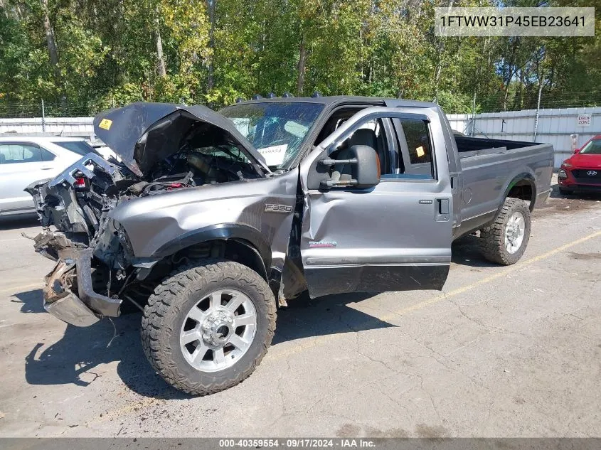 2005 Ford F-350 Lariat/Xl/Xlt VIN: 1FTWW31P45EB23641 Lot: 40359554