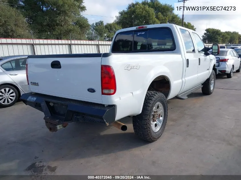 2005 Ford F-350 Lariat/Xl/Xlt VIN: 1FTWW31PX5EC74273 Lot: 40372045