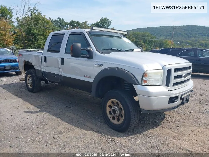 2005 Ford F-350 Lariat/Xl/Xlt VIN: 1FTWW31PX5EB66171 Lot: 40377055