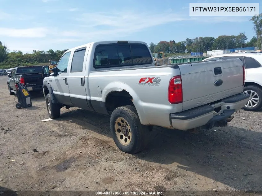 2005 Ford F-350 Lariat/Xl/Xlt VIN: 1FTWW31PX5EB66171 Lot: 40377055