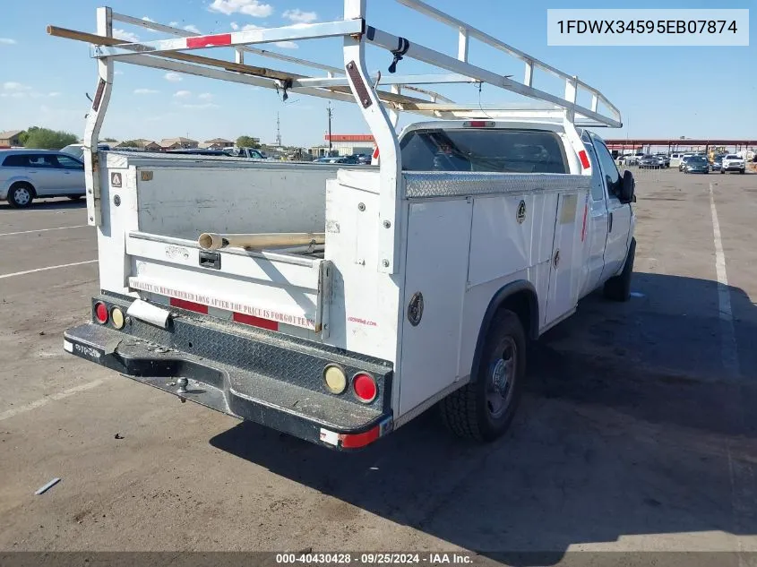 1FDWX34595EB07874 2005 Ford F350 Srw Super Duty