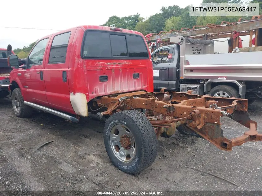 2005 Ford F-350 Lariat/Xl/Xlt VIN: 1FTWW31P65EA68447 Lot: 40443726