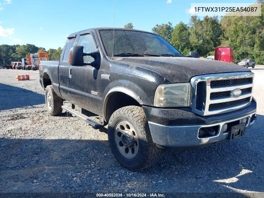 2005 Ford F-350 Lariat/Xl/Xlt VIN: 1FTWX31P25EA54087 Lot: 40552038