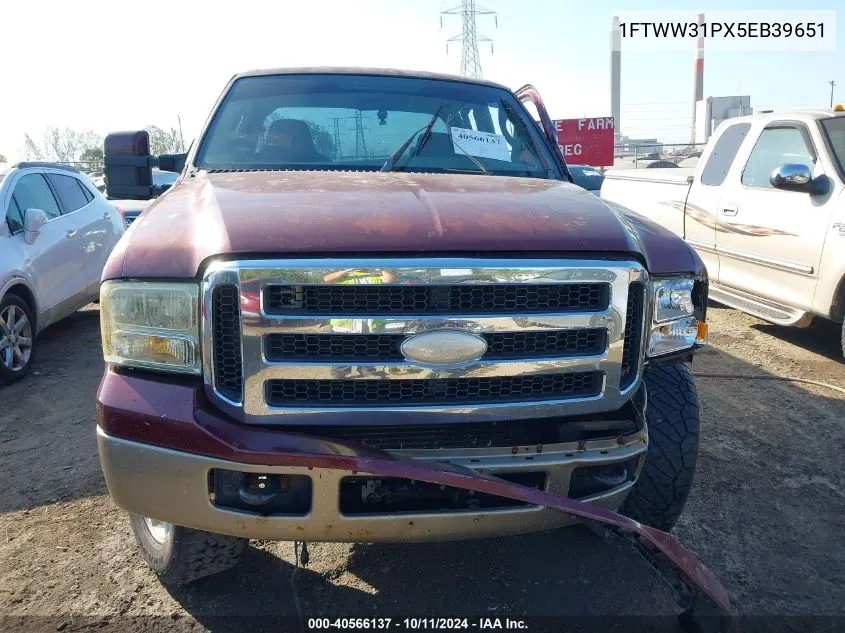 1FTWW31PX5EB39651 2005 Ford F-350 Lariat/Xl/Xlt