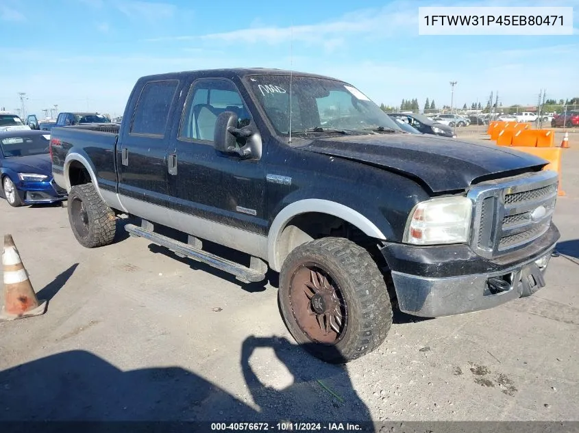 1FTWW31P45EB80471 2005 Ford F-350 Srw Super Duty