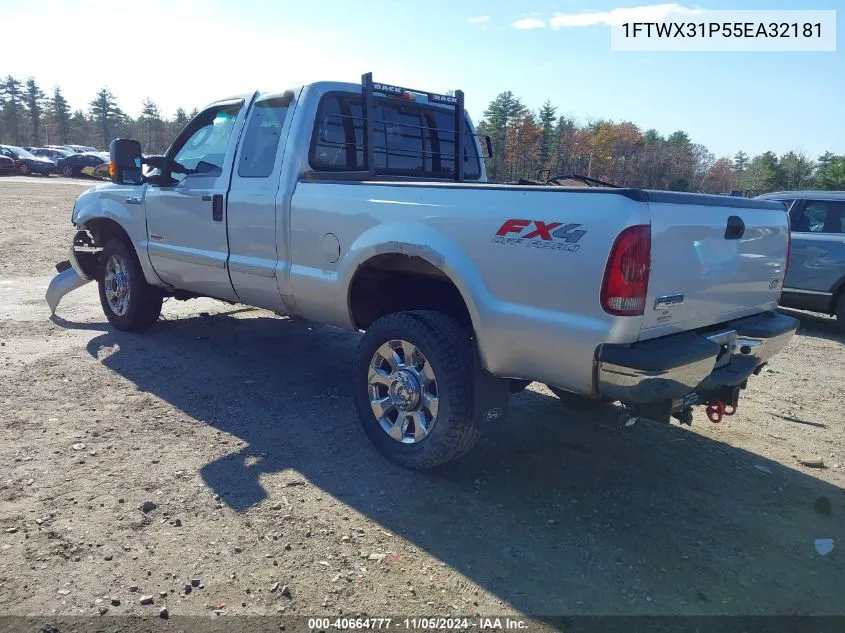 2005 Ford F-350 Lariat/Xl/Xlt VIN: 1FTWX31P55EA32181 Lot: 40664777