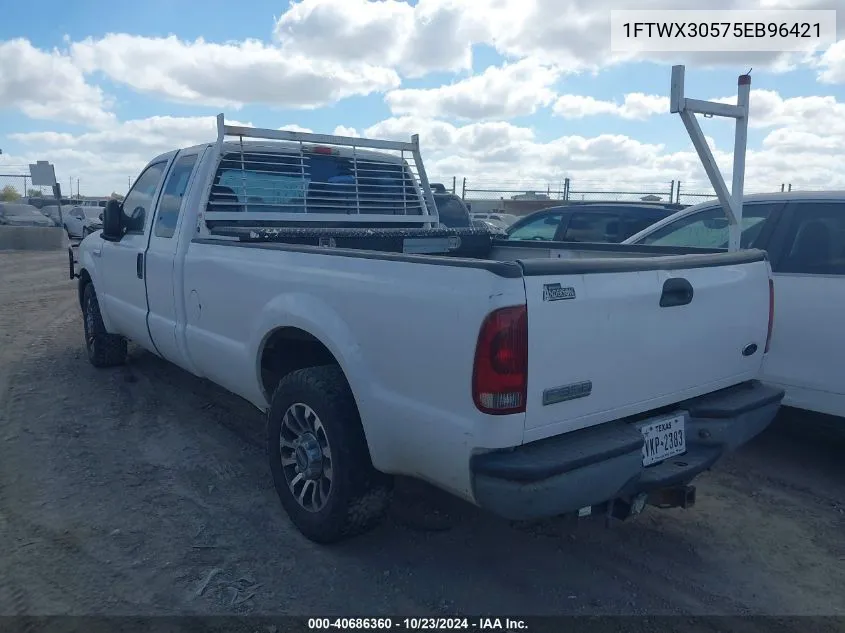 2005 Ford F-350 Lariat/Xl/Xlt VIN: 1FTWX30575EB96421 Lot: 40686360