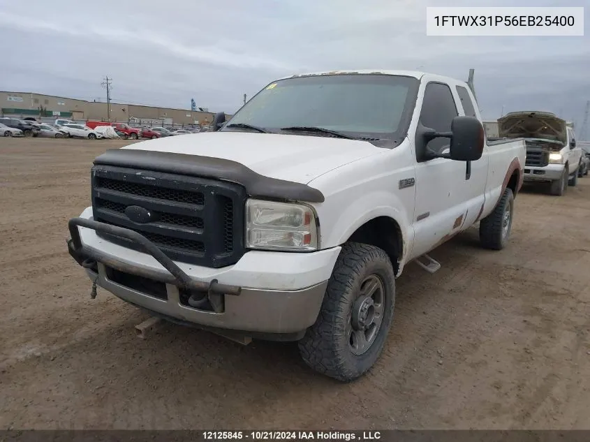 2006 Ford F350 Srw Super Duty VIN: 1FTWX31P56EB25400 Lot: 12125845