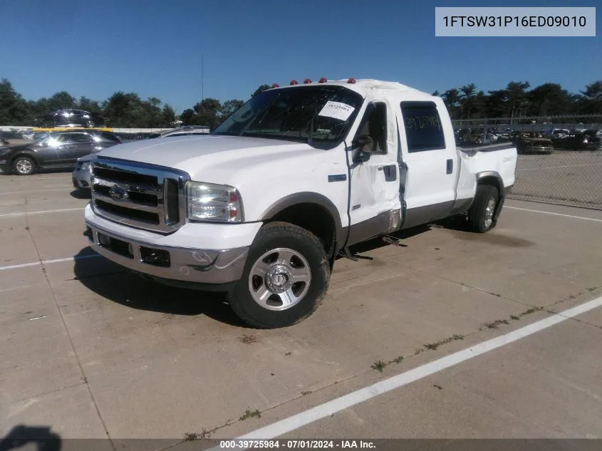 2006 Ford F-350 Lariat/Xl/Xlt VIN: 1FTSW31P16ED09010 Lot: 39725984