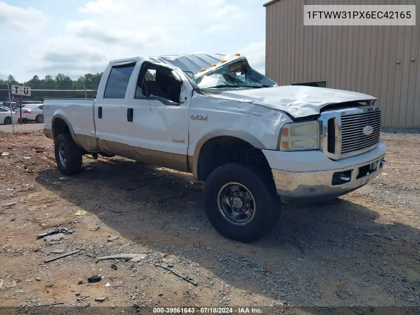 2006 Ford F-350 Lariat/Xl/Xlt VIN: 1FTWW31PX6EC42165 Lot: 39861643