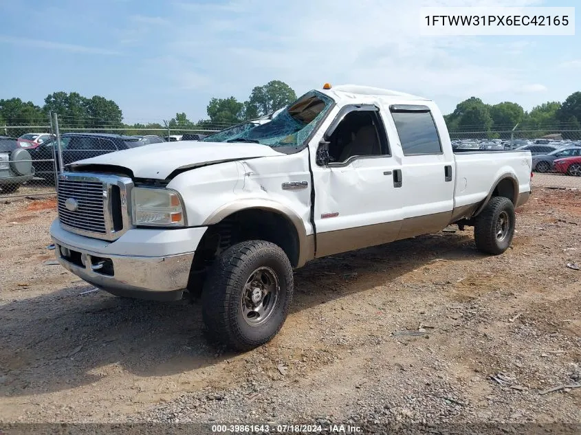 2006 Ford F-350 Lariat/Xl/Xlt VIN: 1FTWW31PX6EC42165 Lot: 39861643