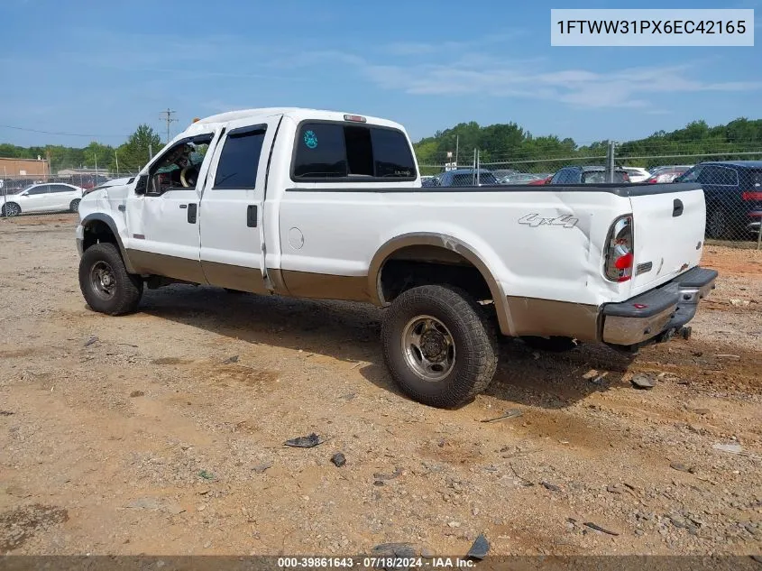 2006 Ford F-350 Lariat/Xl/Xlt VIN: 1FTWW31PX6EC42165 Lot: 39861643