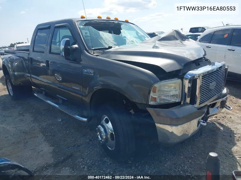 1FTWW33P16EA80553 2006 Ford F-350 Lariat/Xl/Xlt