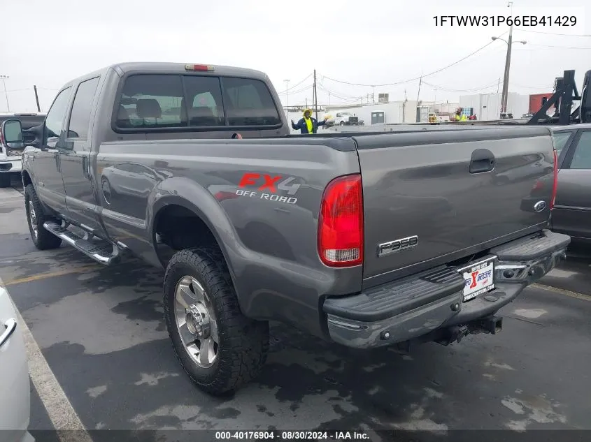 1FTWW31P66EB41429 2006 Ford F-350 Lariat/Xl/Xlt