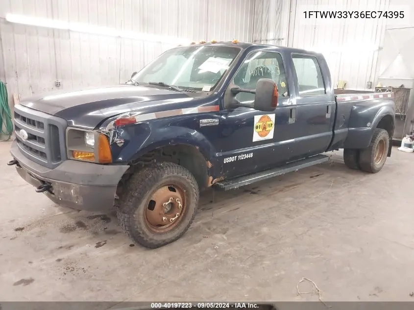 1FTWW33Y36EC74395 2006 Ford F-350 Lariat/Xl/Xlt