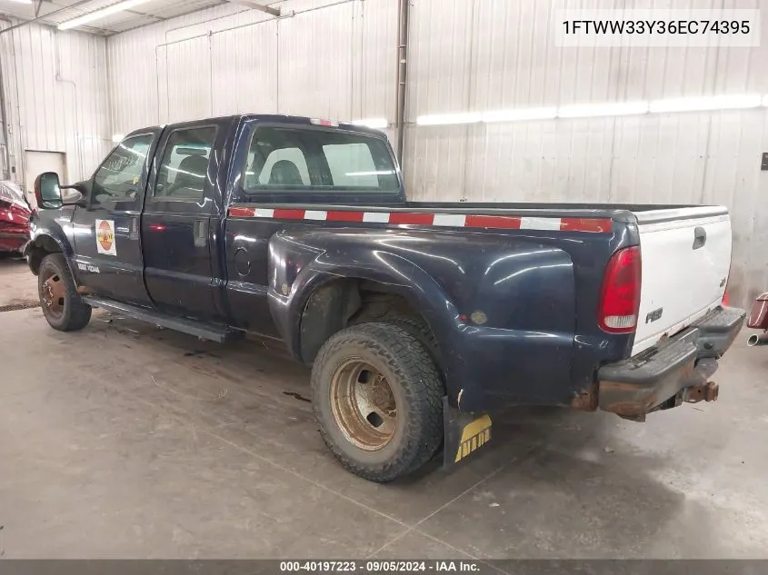 1FTWW33Y36EC74395 2006 Ford F-350 Lariat/Xl/Xlt