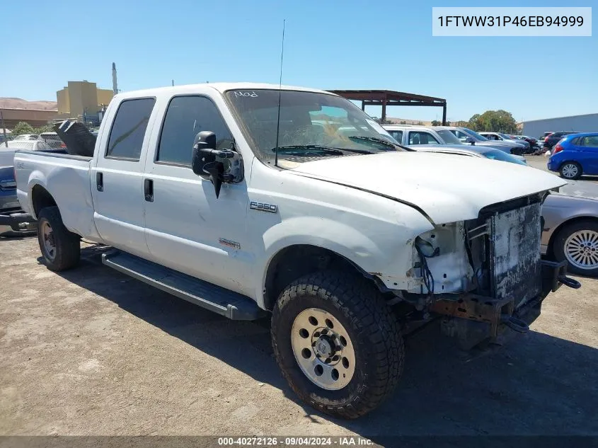 2006 Ford F-350 King Ranch/Lariat/Xl/Xlt VIN: 1FTWW31P46EB94999 Lot: 40272126