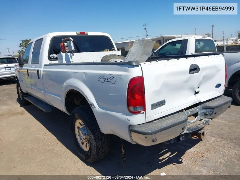 2006 Ford F-350 King Ranch/Lariat/Xl/Xlt VIN: 1FTWW31P46EB94999 Lot: 40272126