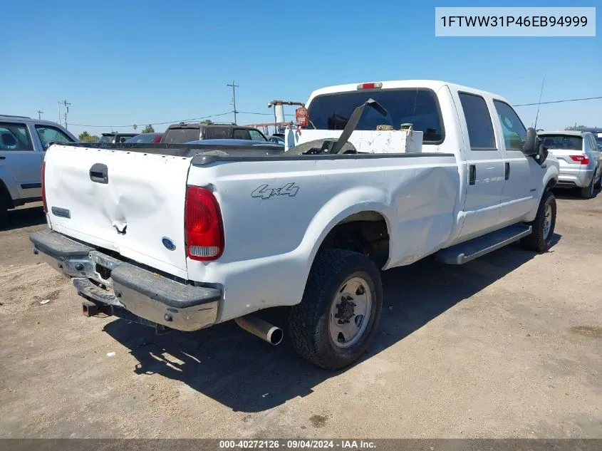 2006 Ford F-350 King Ranch/Lariat/Xl/Xlt VIN: 1FTWW31P46EB94999 Lot: 40272126