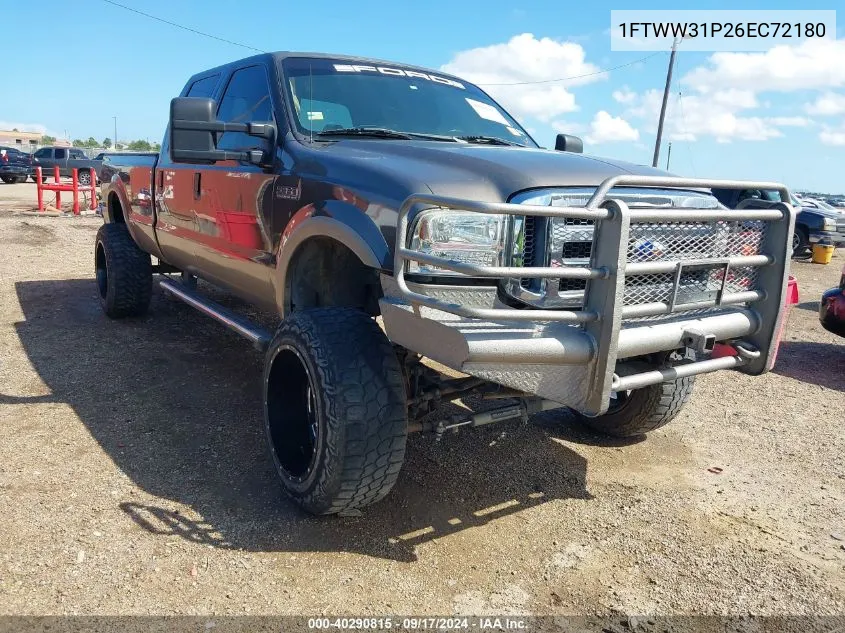 2006 Ford F-350 Lariat/Xl/Xlt VIN: 1FTWW31P26EC72180 Lot: 40290815