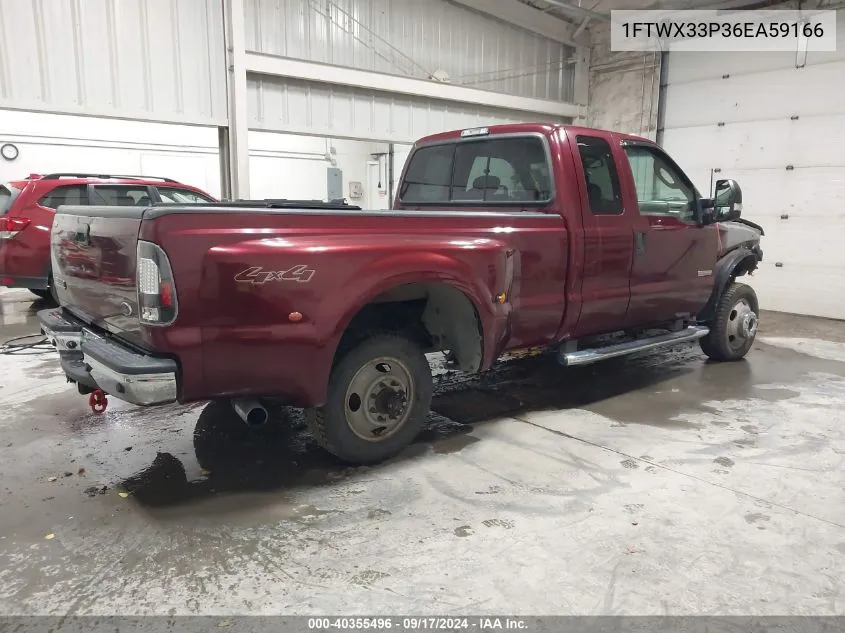 2006 Ford F-350 Lariat/Xl/Xlt VIN: 1FTWX33P36EA59166 Lot: 40355496