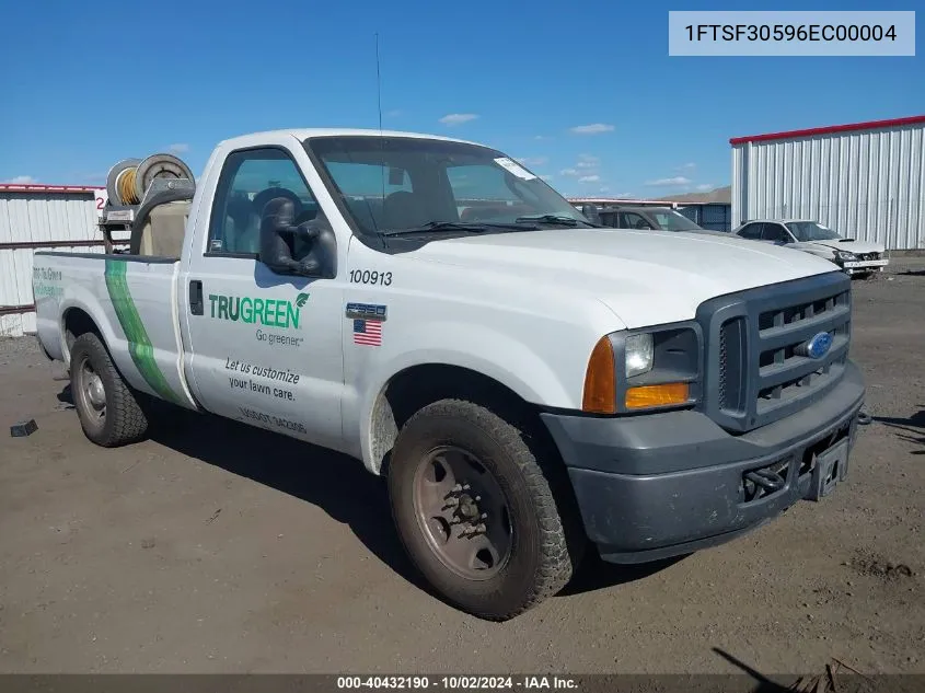 2006 Ford F-350 Xl/Xlt VIN: 1FTSF30596EC00004 Lot: 40432190