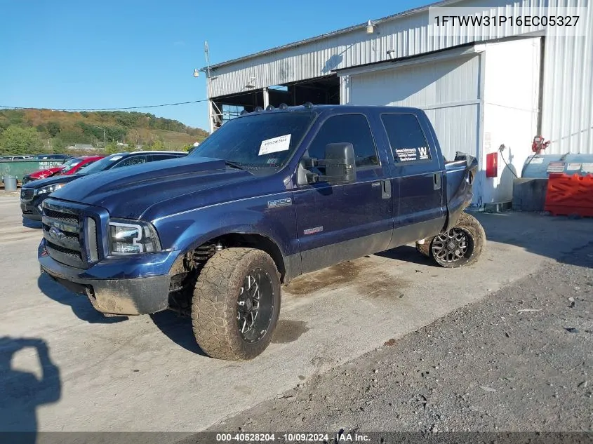 2006 Ford F-350 Lariat/Xl/Xlt VIN: 1FTWW31P16EC05327 Lot: 40528204