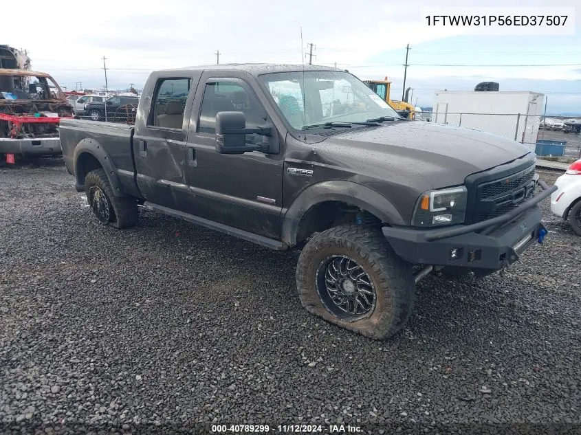 2006 Ford F-350 Lariat/Xl/Xlt VIN: 1FTWW31P56ED37507 Lot: 40789299