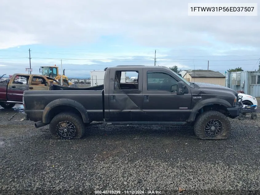 2006 Ford F-350 Lariat/Xl/Xlt VIN: 1FTWW31P56ED37507 Lot: 40789299