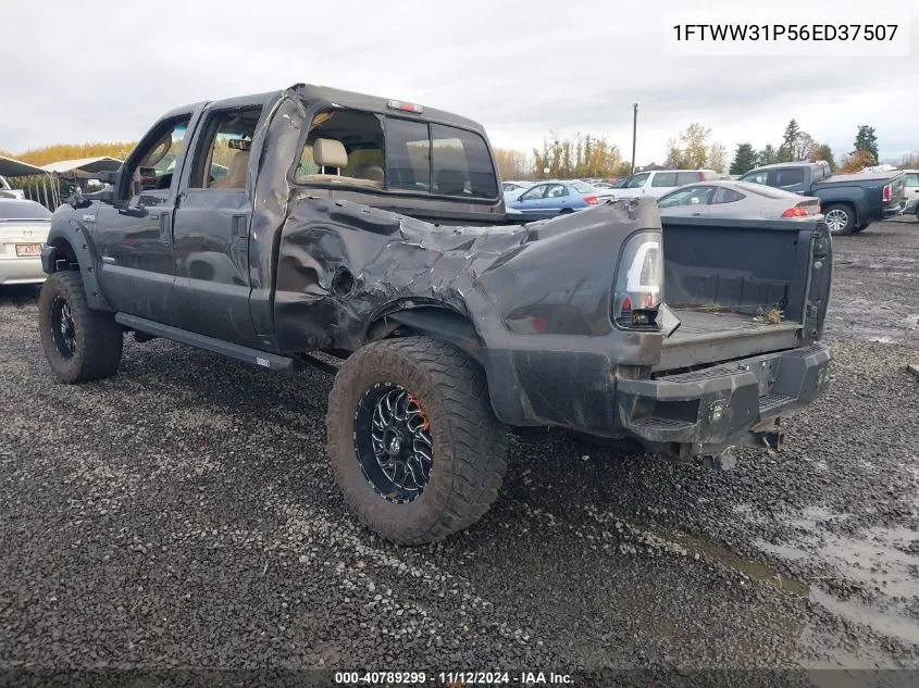 2006 Ford F-350 Lariat/Xl/Xlt VIN: 1FTWW31P56ED37507 Lot: 40789299