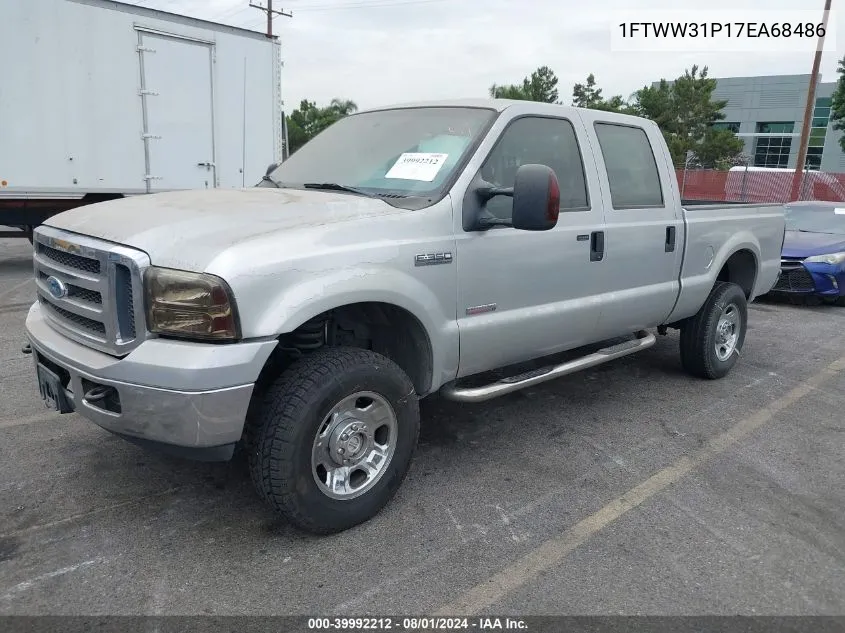 1FTWW31P17EA68486 2007 Ford F-350